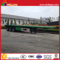 Mechanical Suspension 40FT Container Transport Flatbed 60t Trailer